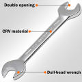 Professional KSEIBI 8PCS Crv Double Open Spanners Wrench Set Combination Wrench Set